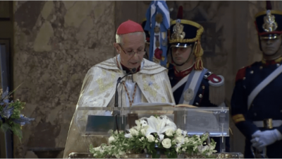 «La inequidad genera violencia», sostuvo el arzobispo porteño Mario Poli durante el Tedeum