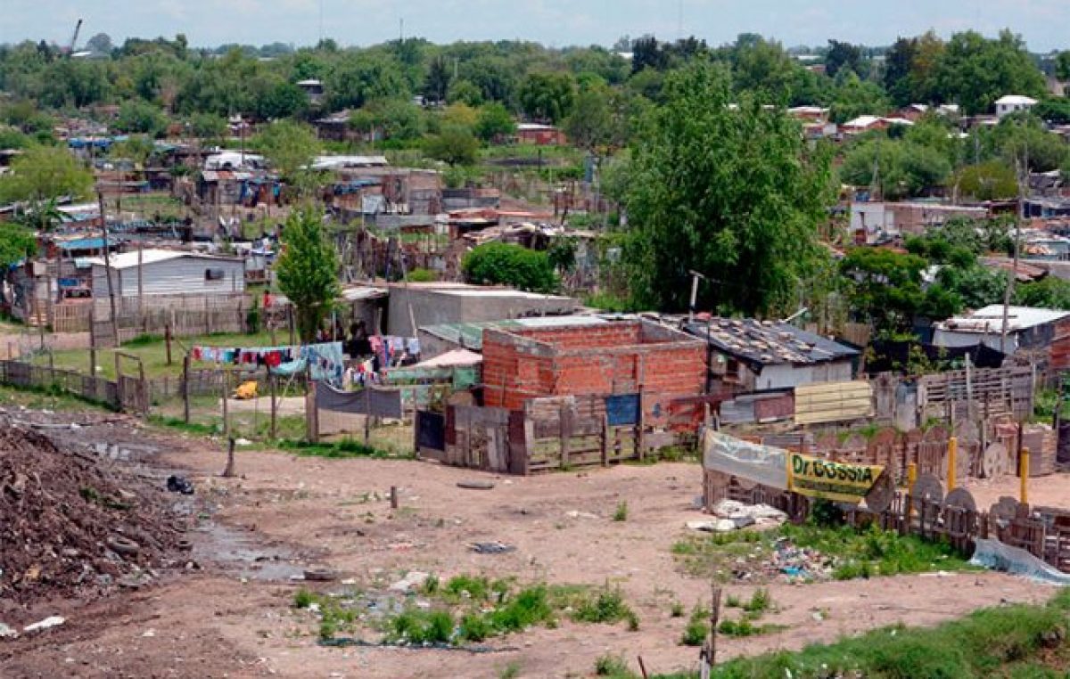 El 4% de las villas miseria del país están en Córdoba