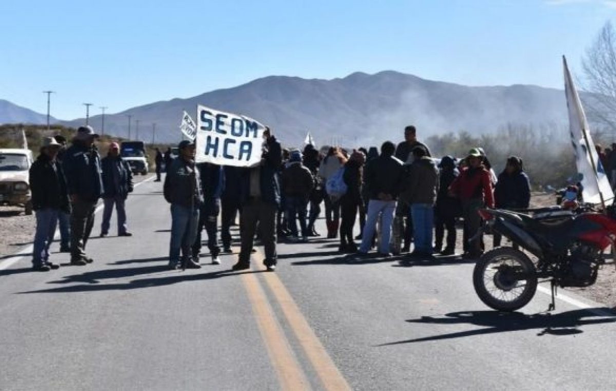Nueva jornada de protesta de municipales de Humauaca