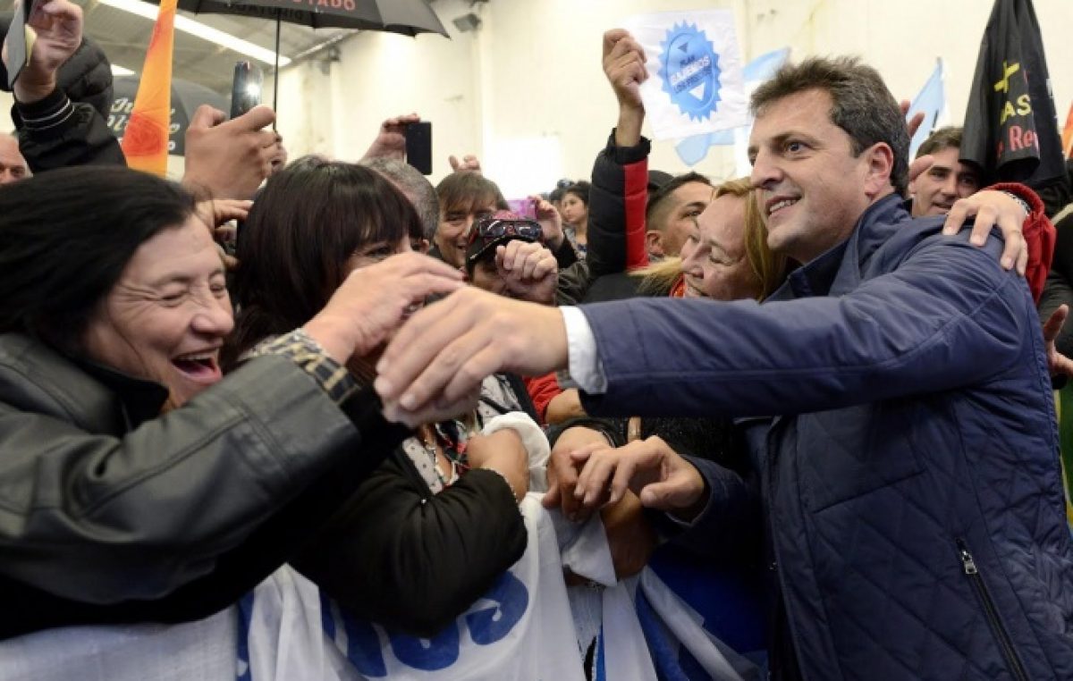 Massa: “Los que tienen que controlar los precios no lo hacen, porque son los mismos dueños de las cadenas de supermercados”