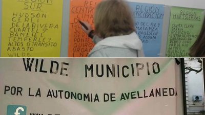 División de municipios: piden audiencia con Vidal y marchan a La Plata