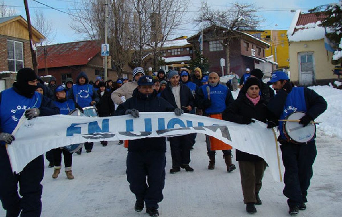 Paro de municipales de Río Turbio para hoy y mañana