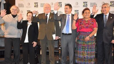Cinco premios Nobel de la Paz analizan el escenario mundial en Rosario