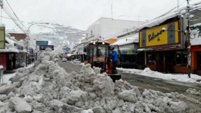La nieve afecta a gran parte de la Patagonia