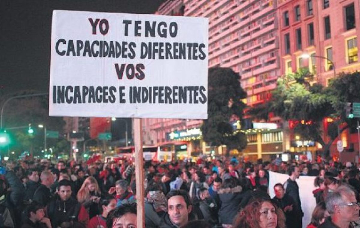 Una marcha para denunciar la discriminación