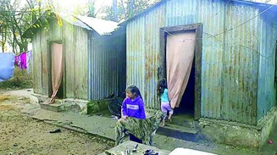 Grave crisis social en pequeño puebo Cordobés: en Washington hay familias que viven en casillas de ferrocarril