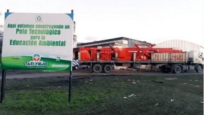 Avanza la instalación de planta de reciclaje en Tafí Viejo