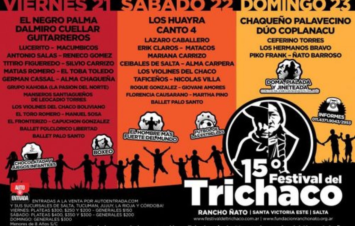 TriChaco 2017- 21, 22 y 23 de julio – Santa Victoria Este