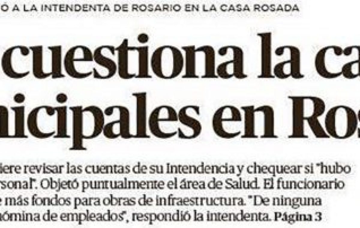 Santa Fe: Estado de Alerta y Movilización ante las presiones para despedir trabajadores municipales