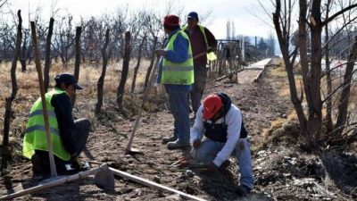 Una ciclovía para recorrer la zona urbana de Tupungato