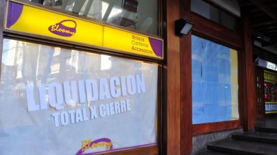 Bariloche: Los cierres de comercios superan a las “altas”