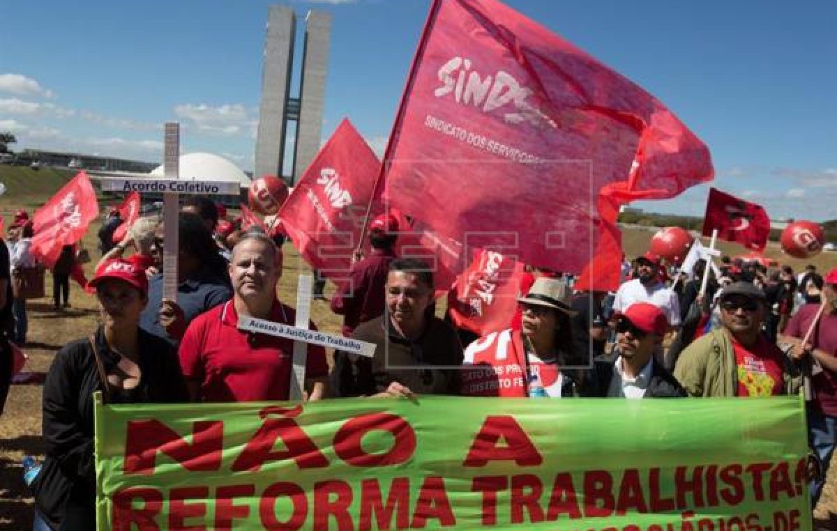 Brasil enterró los derechos laborales
