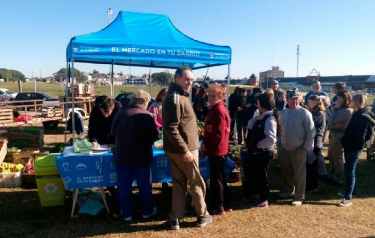El Mercado en tu Barrio realizó mil ferias en lo que va del año