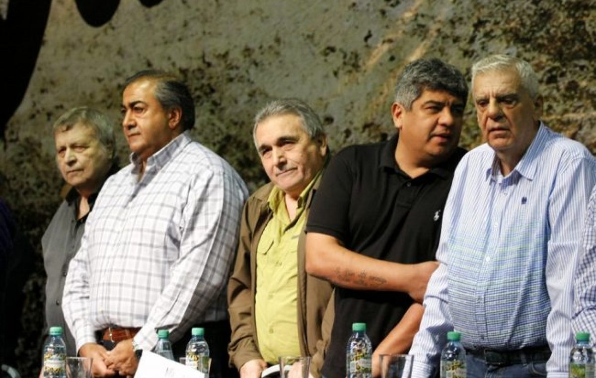 En medio de una interna caliente, la CGT se moviliza contra las políticas de ajuste
