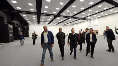 Está a punto de finalizar la obra del centro de convenciones de Paraná 