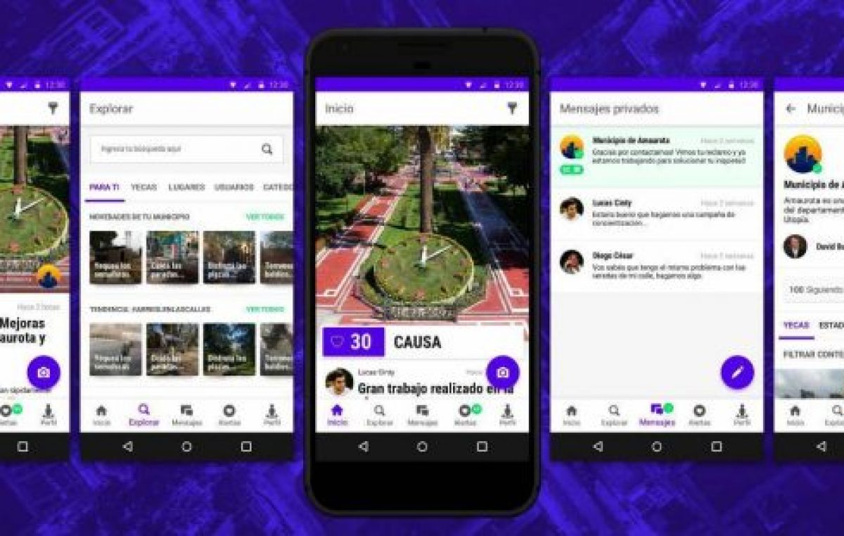 Una App para colaborar con la gestión de los municipios mendocinos