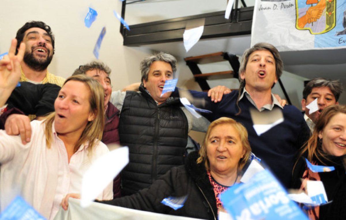 El FpV festejó con euforia en Bariloche