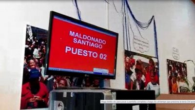 Se multiplica un original reclamo por Santiago Maldonado: esta vez en el PAMI de Bariloche