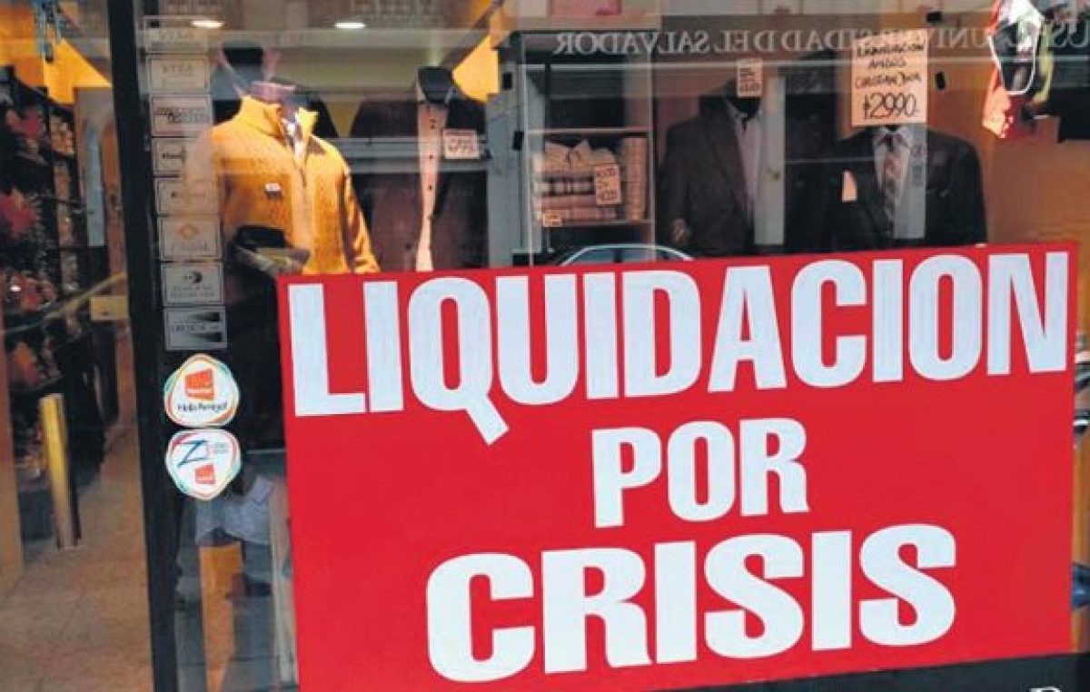 Es imparable la caída en las ventas de los comercios minoristas
