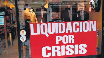 Es imparable la caída en las ventas de los comercios minoristas