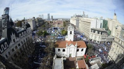 “Venimos con la demanda de trabajo digno y salario justo”