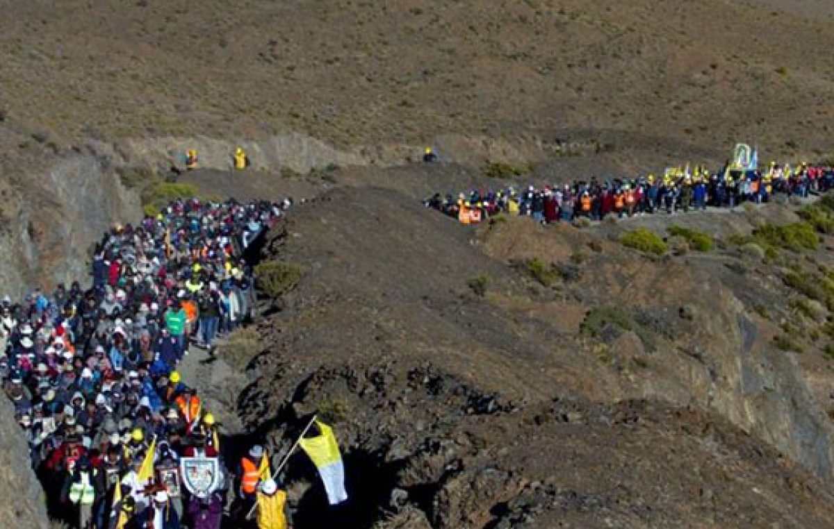 Caminata de fe de los mineros salteños