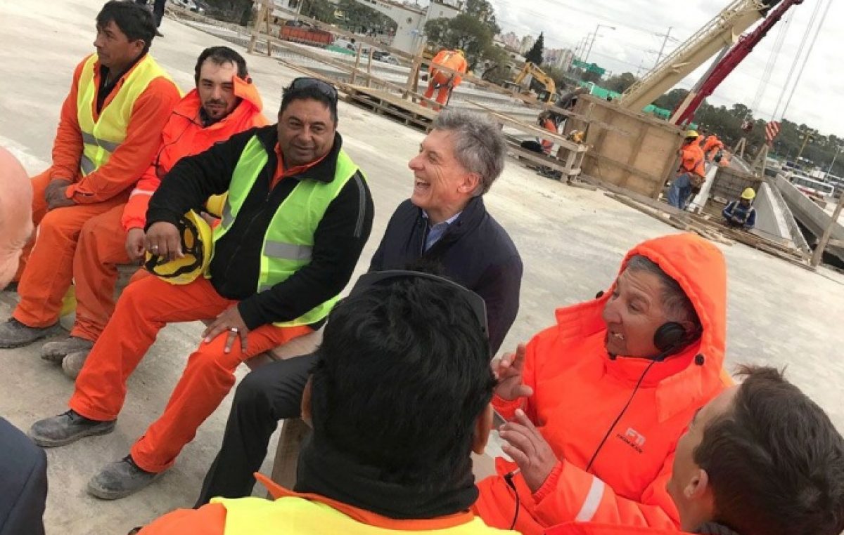 El backstage de la visita de Macri a Lomas: protestas y un enorme despliegue policial