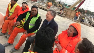 El backstage de la visita de Macri a Lomas: protestas y un enorme despliegue policial