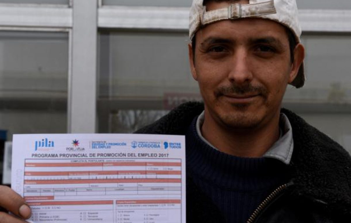Hay 500 empresas anotadas para programas de empleo en Córdoba