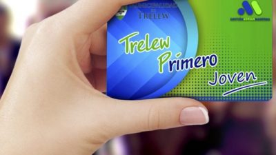 Extenderían a otras ciudades la tarjeta “Trelew primero joven”
