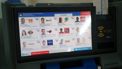 Así será la pantalla para elegir a los concejales de Neuquén capital