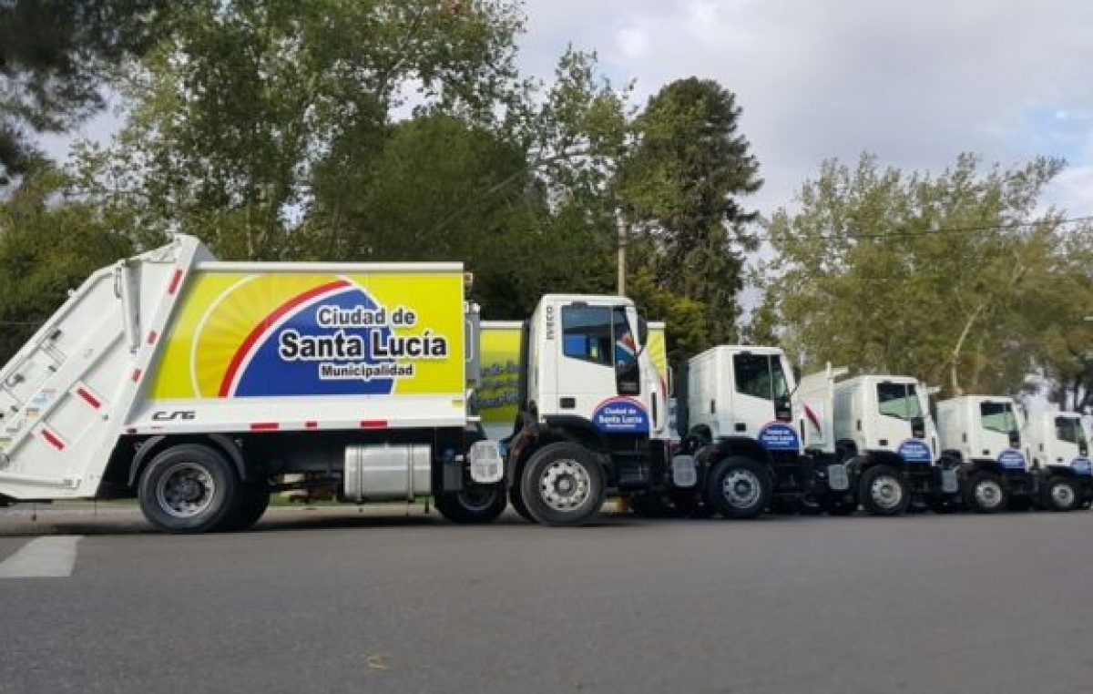 Santa Lucía a toda marcha: renovó su parque automotor