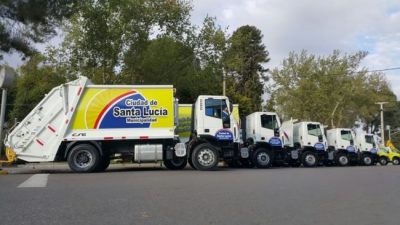 Santa Lucía a toda marcha: renovó su parque automotor