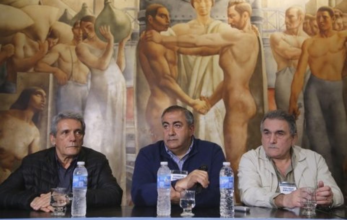 La conducción de la CGT va otra vez al diálogo y enfría su plan de lucha