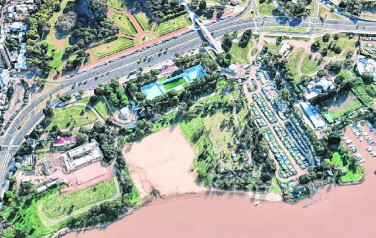 Rosario: Proyectan un sendero elevado frente a la playa del sindicato municipal