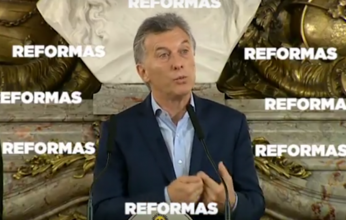 Envalentonado, Macri blanqueó que va por la suba de la edad jubilatoria y la flexibilización laboral