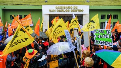Histórica marcha de Mujeres Municipales y Comunales de FESTRAM en repudio a la violencia de género laboral e institucional.
