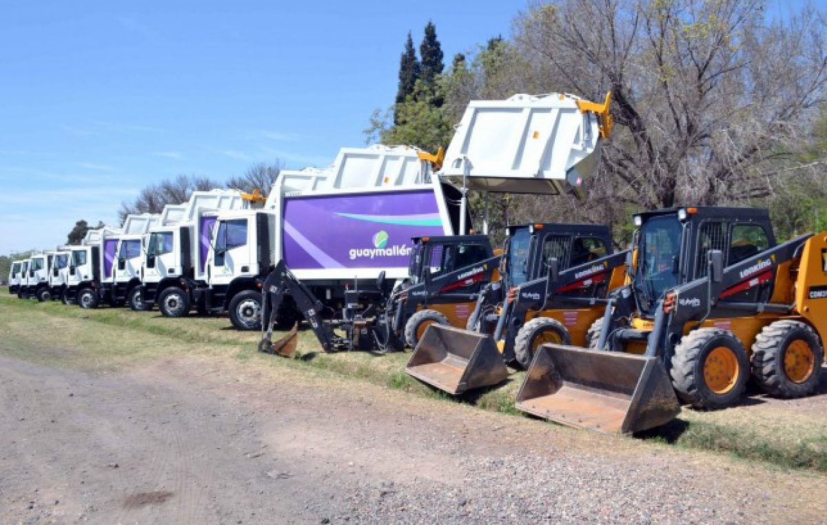 Guaymallén sumó una flota de vehículos para prestar servicios