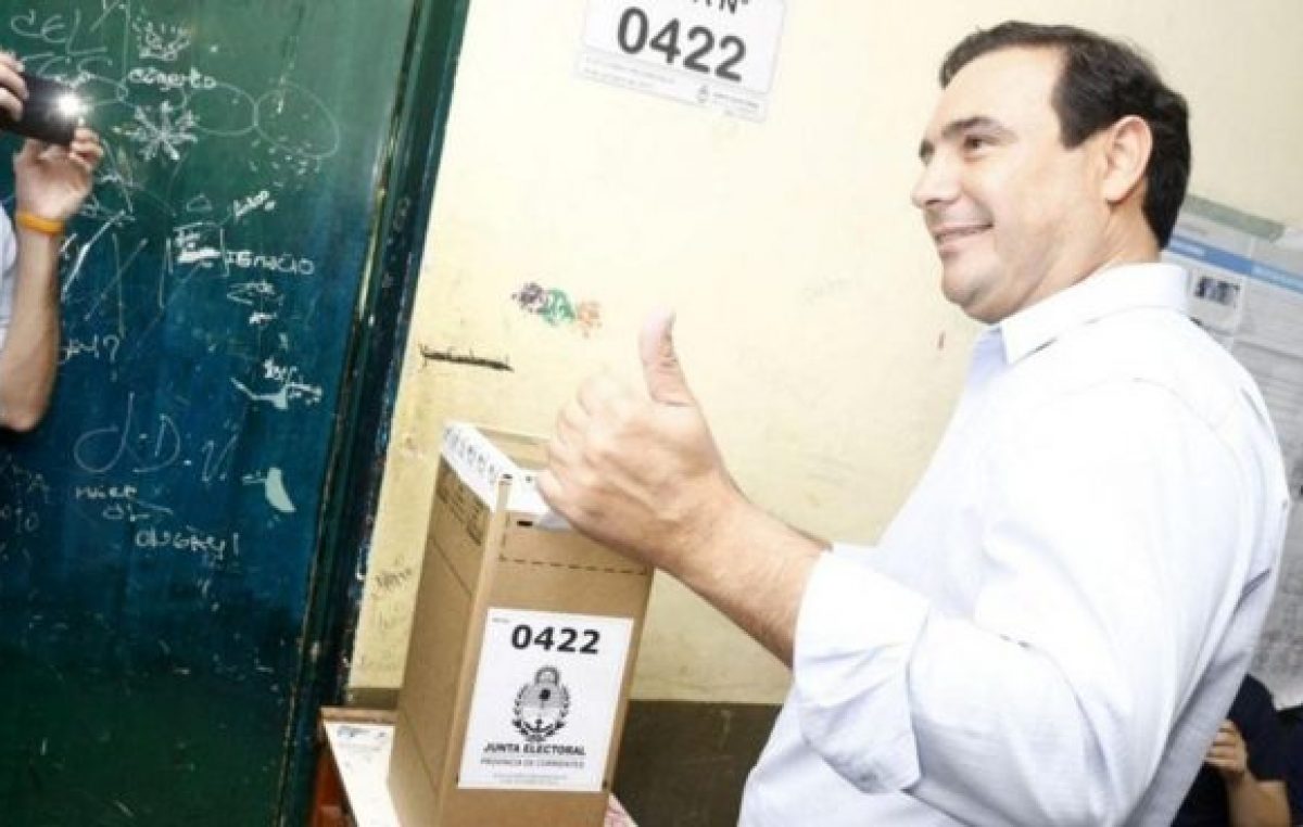 Elecciones en Corrientes: El macrista Valdés se adjudicó el triunfo