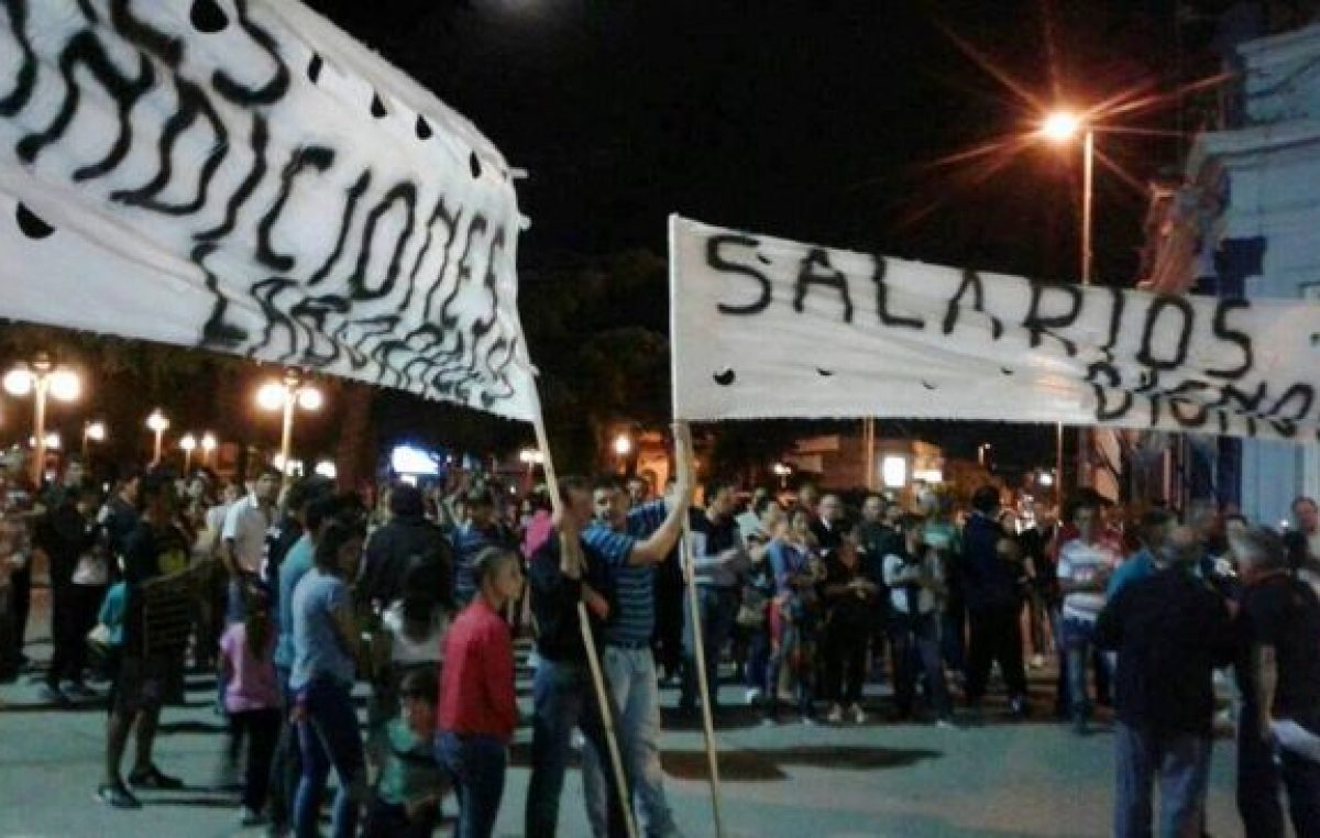 Municipales de Diamante mantienen las medidas de fuerza ante la falta de respuestas del Ejecutivo 