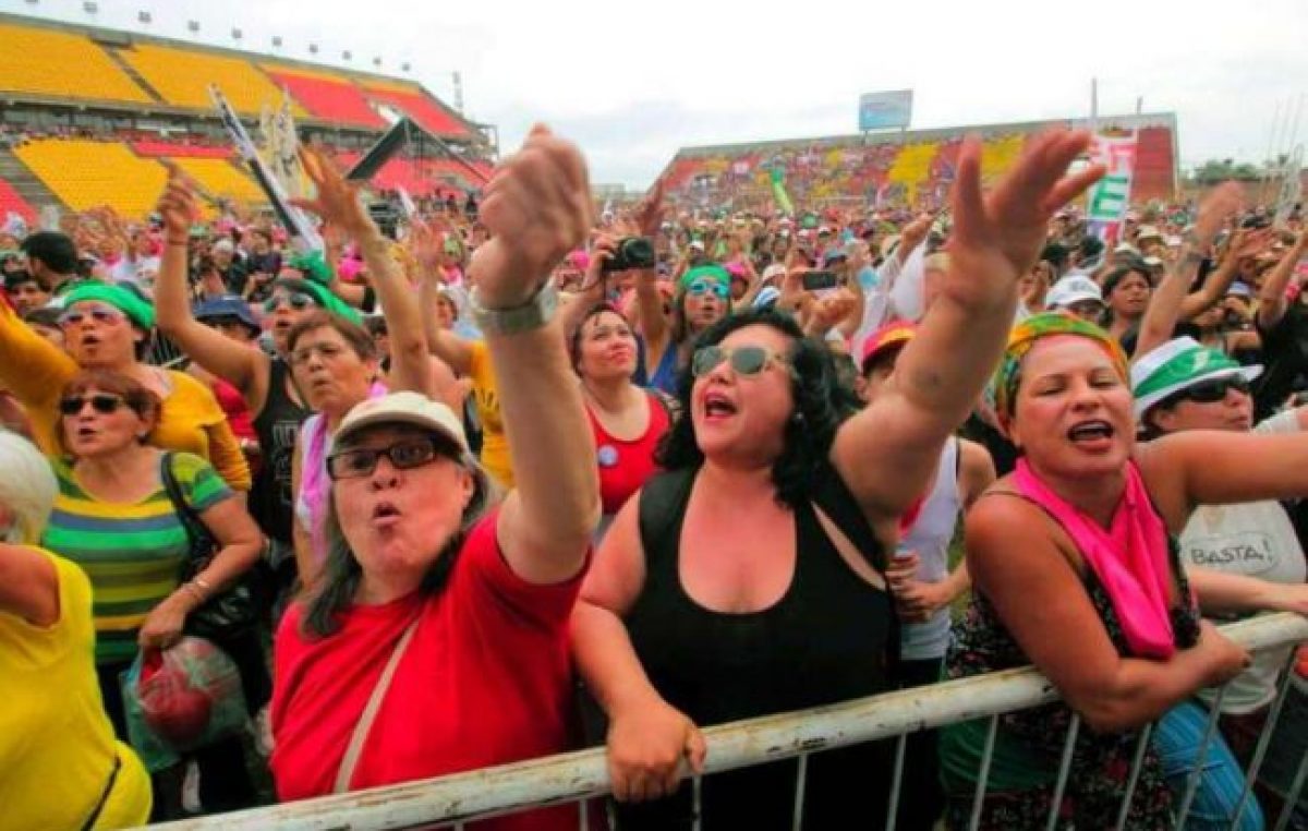 Más de 60.000 mujeres marcharon en encuentro nacional