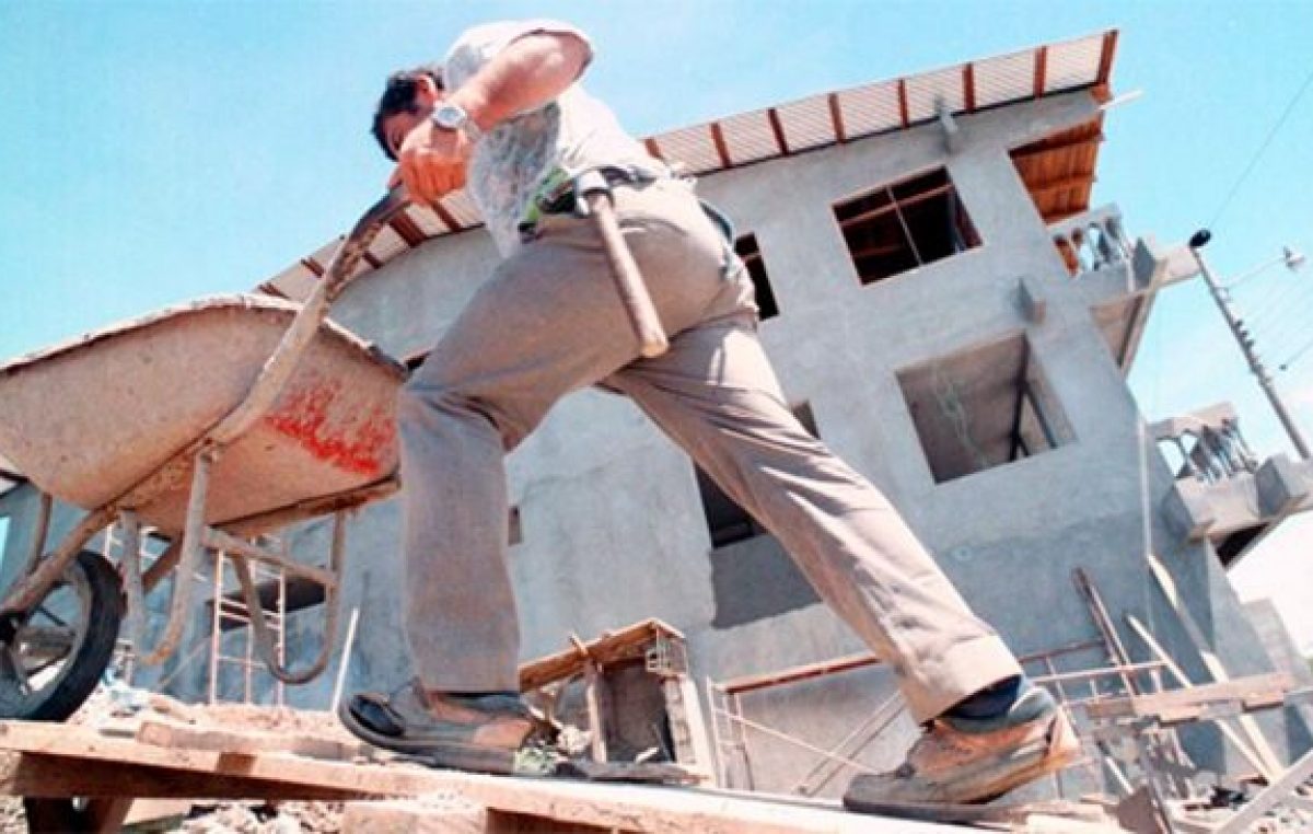 Construcción en Gualeguaychú: Afirman que el 70% de mano de obra está desocupada