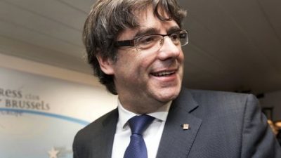 La Justicia belga dejó en libertad a Puigdemont luego de interrogarlo
