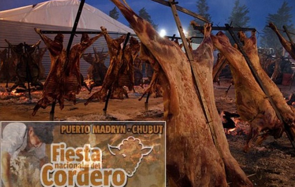 Se abre la tranquera de la Fiesta Nacional del Cordero en Puerto Madryn