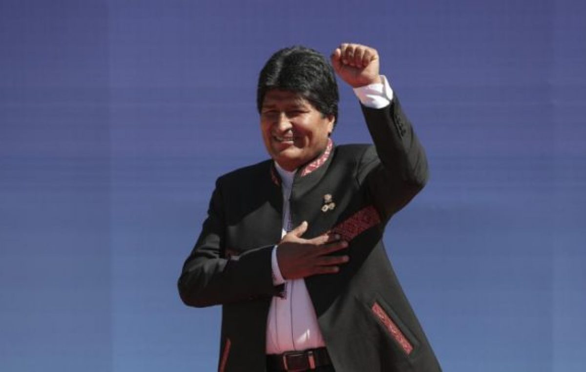 Evo, habilitado para la reelección