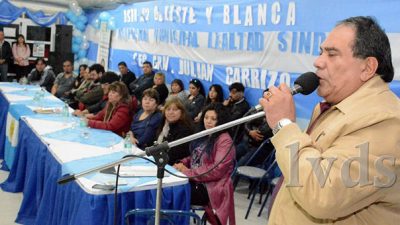 Caleta Olivia: Julián Carrizo presentó su lista para la reelección del SOEMCO