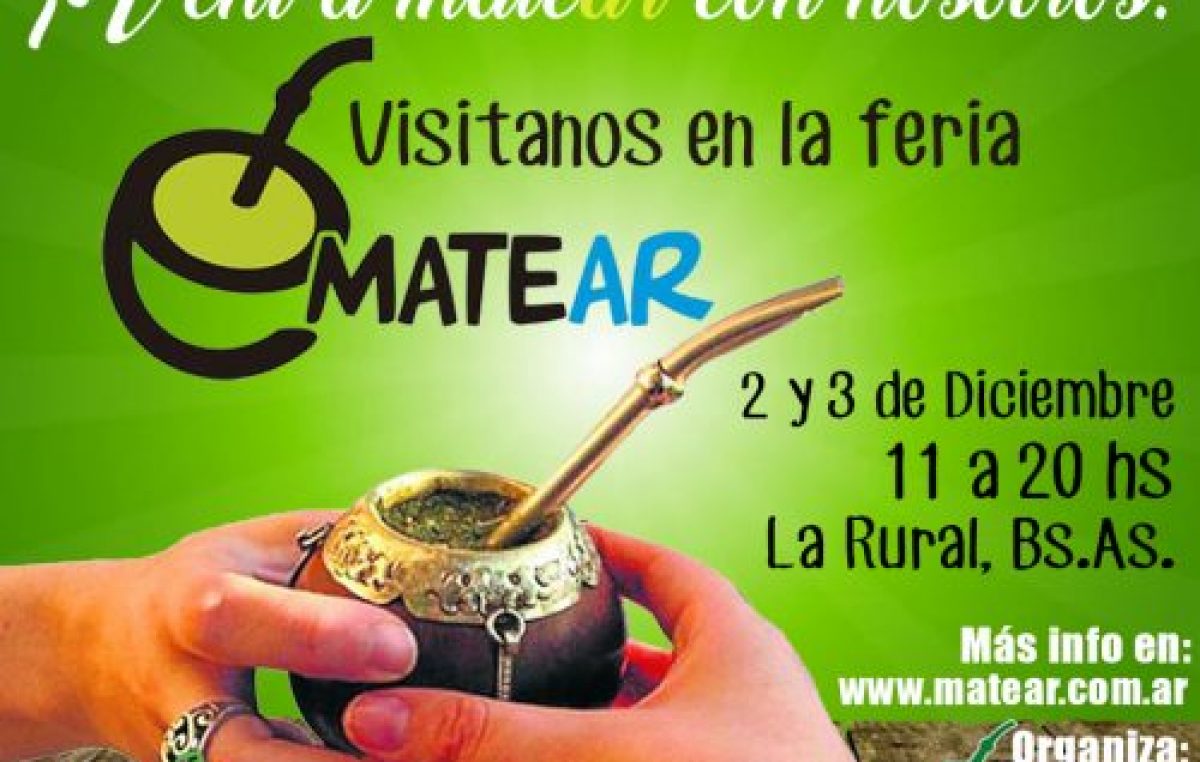 Realizarán la primera feria del mate