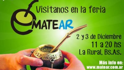 Realizarán la primera feria del mate