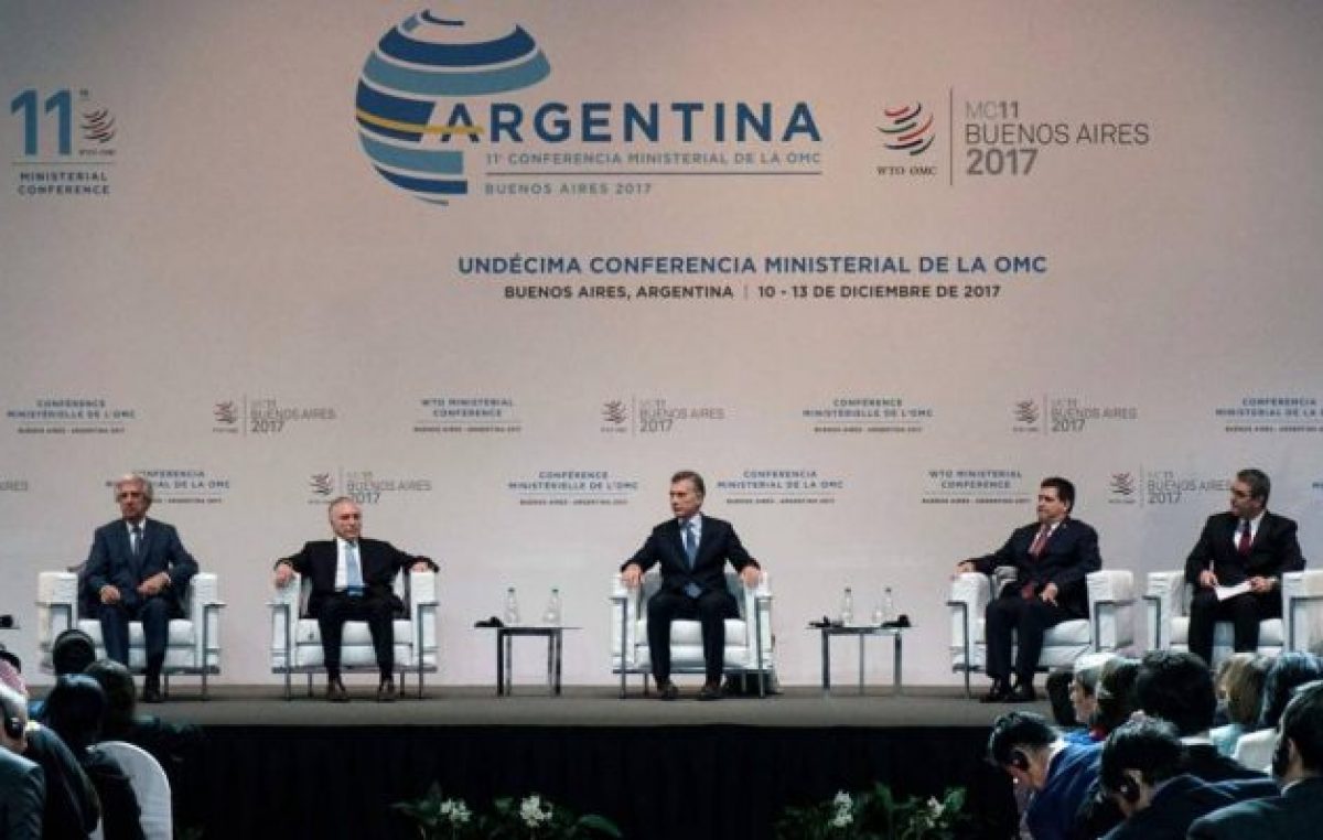 Solo sinsabores en la cumbre de la OMC