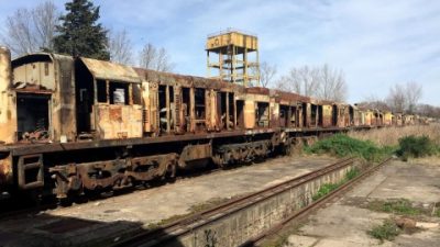 Mechita, la localidad que podría desaparecer con la venta de su taller ferroviario
